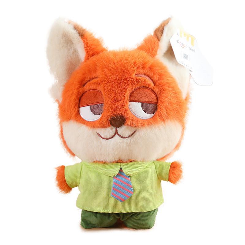 Animal Zootopia Sweet Plush Keychains Featuring Judy And Nick Perfect For Occasion Any