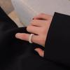 Korean Freshwater Pearl Gold-Plated Open Ring - Elegant and Eco-Friendly Design