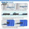 Sturdy Plastic Buckle Kit Solar Cover Reel Attachment Kit, Pool Strap And Clip, Swimming Maintenance Supplies Tube Fastening for Inground Straps