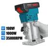 1000W 30000 RPM Laminate Trimming Machine Wood Electric Handheld Trimmer Woodworking Palm Router Wireless
