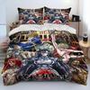 3D Anime,Record of Ragnarok,Cartoon Comforter Bedding Set,Duvet Cover Bed Set Quilt Cover Pillowcase,king Queen Size Bedding Set