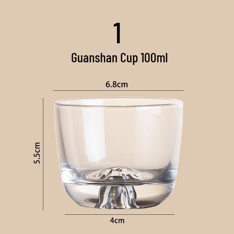 Shangqi Guanshan Versatile Glass Cup Set