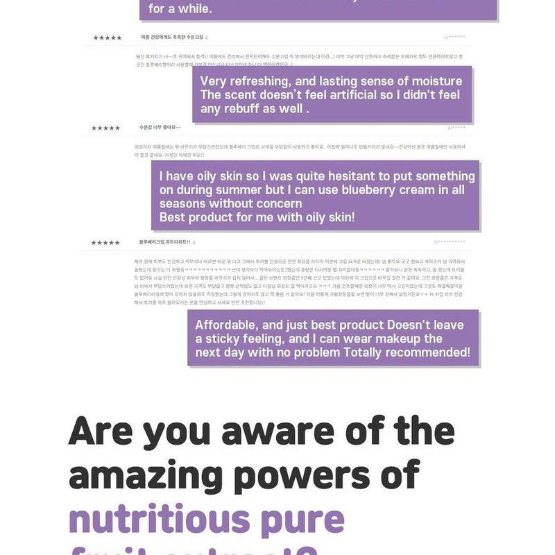 FRUDIA - Blueberry Hydrating Cream Mini