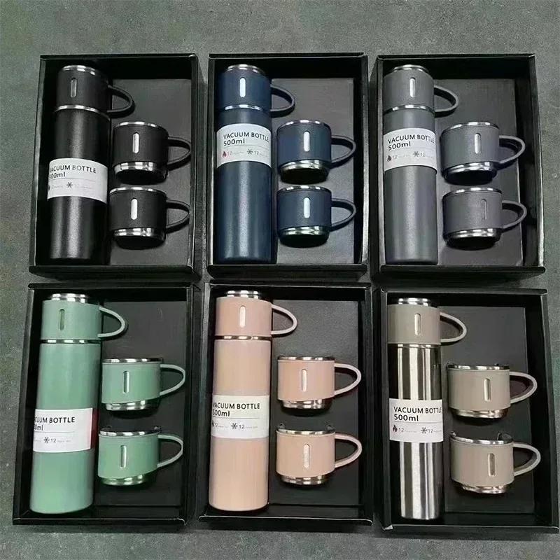 Thermal Water Bottle Keep Cold and Hot Water Bottle Thermos for Water Tea Vacuum Flasks Stainless Steel Thermos Bottle