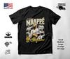 Kylian Mbappe Showtime Photo Montage Soccer T-Shirt Black Unisex S-2XL