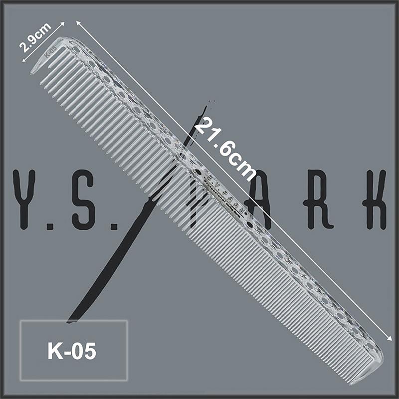 Transparent Salon Hair Comb With Professional Barber Hairdressing Scale Comb
