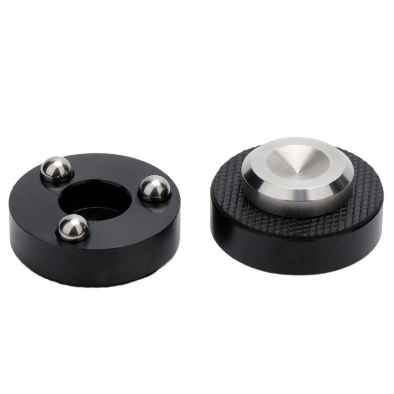 39x29mm Shockproof Speakers Spikes Base Pad Set of 4 Isolation Feet Pad Elevates Sound Responses