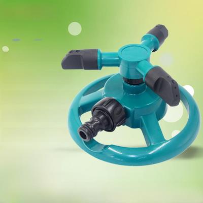 Automatic Rotating Three-Pronged Garden Lawn Sprinkler for Irrigation and Watering