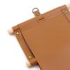 Holder, Creative PU Leather Toilet Tissue Roll Dispenser and Hangers Wall Mounted for