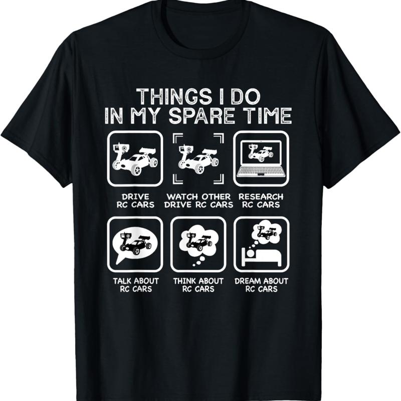 Racers Enthusiast T Shirt - Men s Summer Cotton Graphic Tee S разноцветный