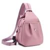 2026 Autumn Women's Oxford Cloth Bag: Versatile Solid Color Backpack & Chest Bag