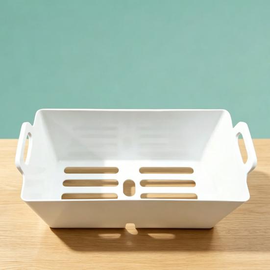 Cestello per Ghiaccio di Ricambio per Macchine del Ghiaccio Serie HZB Design a Lamelle Ventilate Vassoio Ghiaccio Mantiene il Ghiaccio Asciutto e Fresco Installazione Senza Attrezzi Plastica per Uso Alimentare