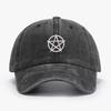 Casquettes de Baseball Molles Pentagramme Brodé Wiccan Vintage Pour Hommes Femmes Chapeau Lavé Sports Pêche Papa Été Automne Casquette à Visière