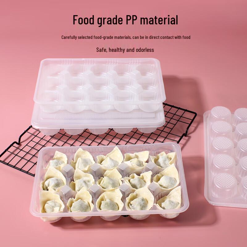 Disposable Dumpling & Wonton Freezer Boxes