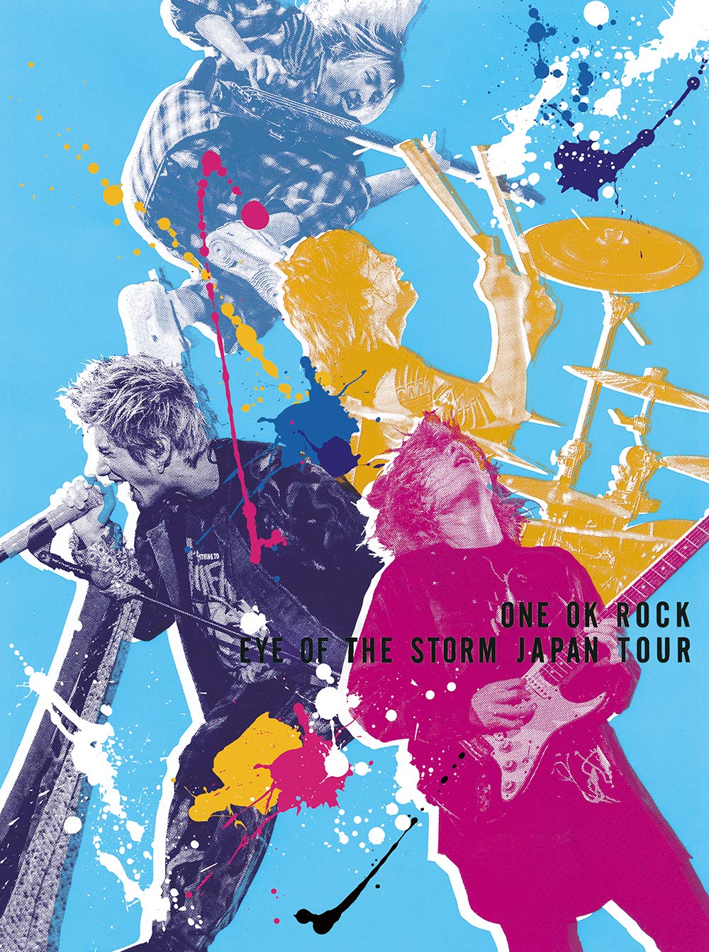 

ONE OK ROCK OF THE JAPAN TOUR A4 прозрачный файл с дизайном обложки [Бонус от производителя] EYE STORM (Блю рей) Включает в себя