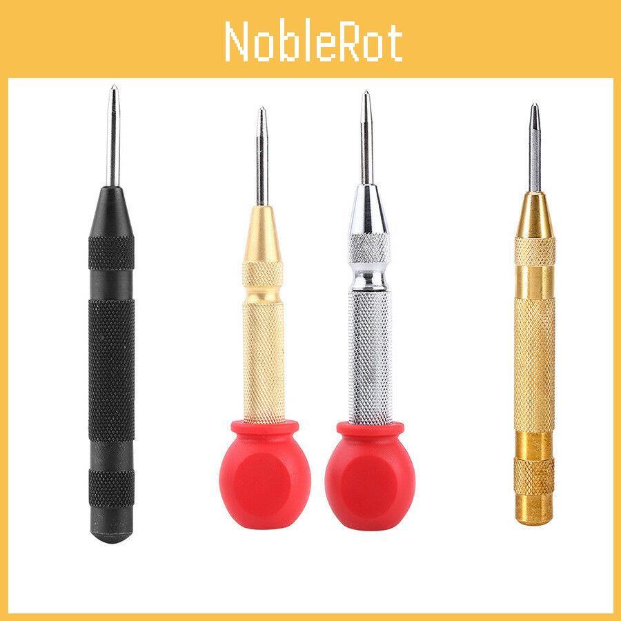 Premium Automatic Center Punch Spring Load Chrome Rivet Screw Tool For Precise Marking
