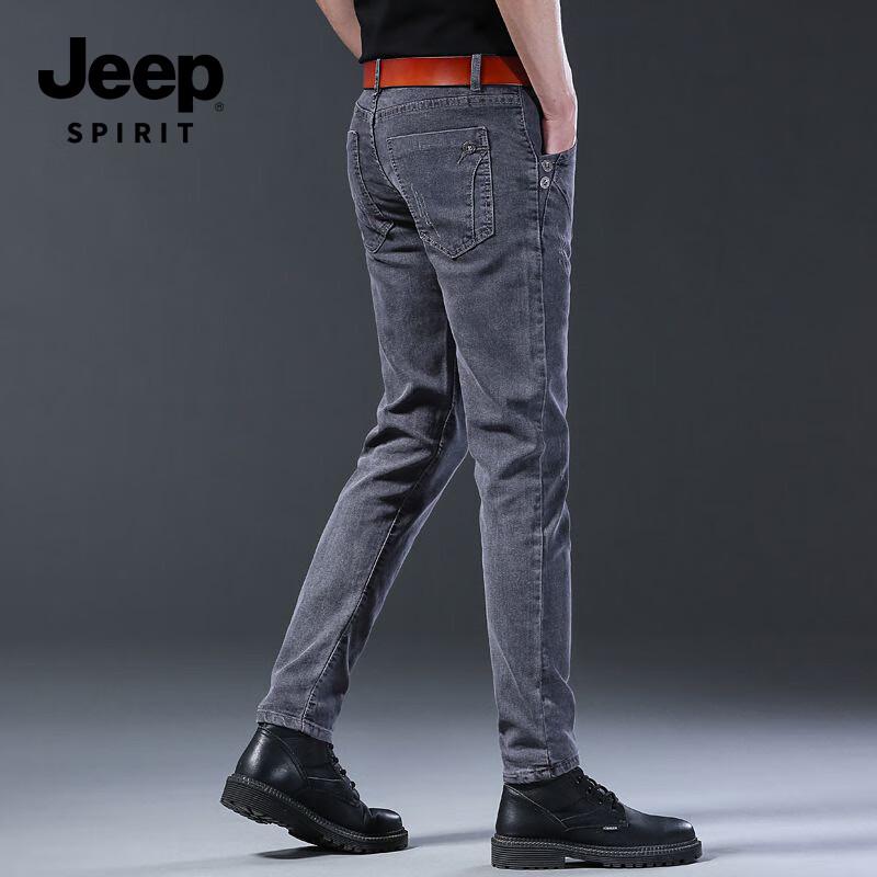 

JEEP SPIRIT Men s Straight-Fit Slim Casual Jeans 8913 36