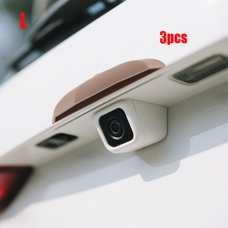 Car Rear Camera Rain Cover 3Pc ABS Rain Proof Waterproof Shield Reversing Camera Cover Reverse Shade Exterior Accessory Hot Sale