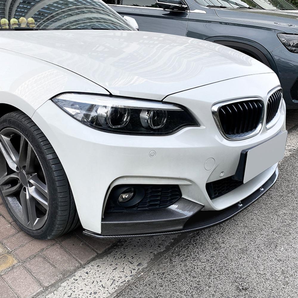 MP Style Front Bumper Lip Splitter Corner For BMW 2 Series F22 F23 M Sport 2015-2019 Exterior Refit Body Kit Accessories