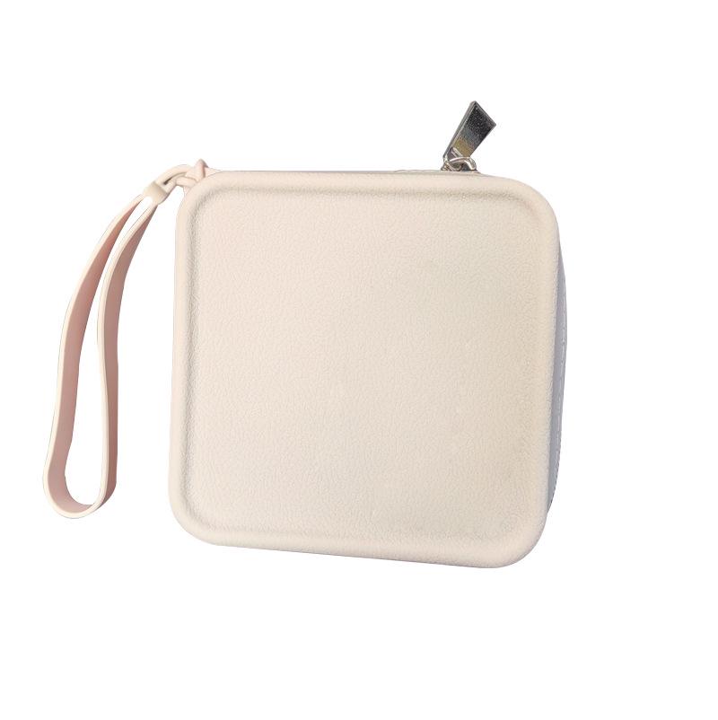 

Square Silicone Multi-Purpose Makeup Organizer & Coin Purse - Portable Light Luxury Storage Bag