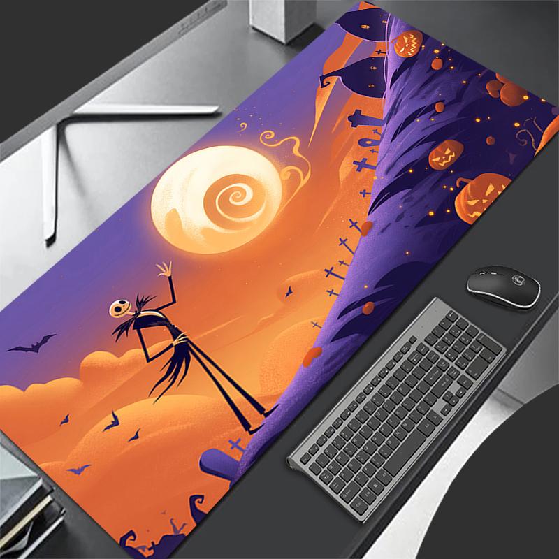 Mouse Pad rubber table Large Gamer Desk mat Computer Keyboard Pad Mini PC gaming accessories carpet Jack Skellington mousepad