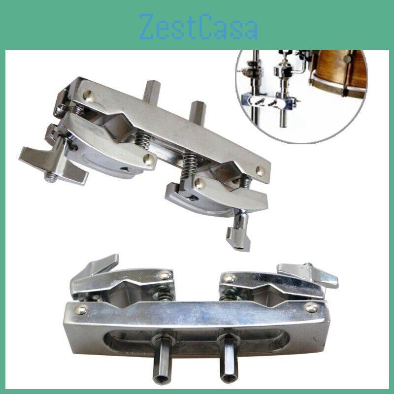 Příslušenství k bicí soupravě Odolný držák na buben Dvojité uchycení Rozšiřovací klip na jazzový buben