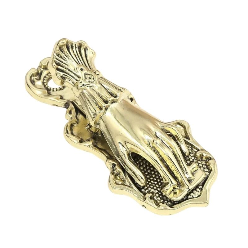Vintage Bookmarks Hand Shape Metal Bookmarks Page Holder Clip Decorative Paper Clip for Reading Scrapbooking Journaling