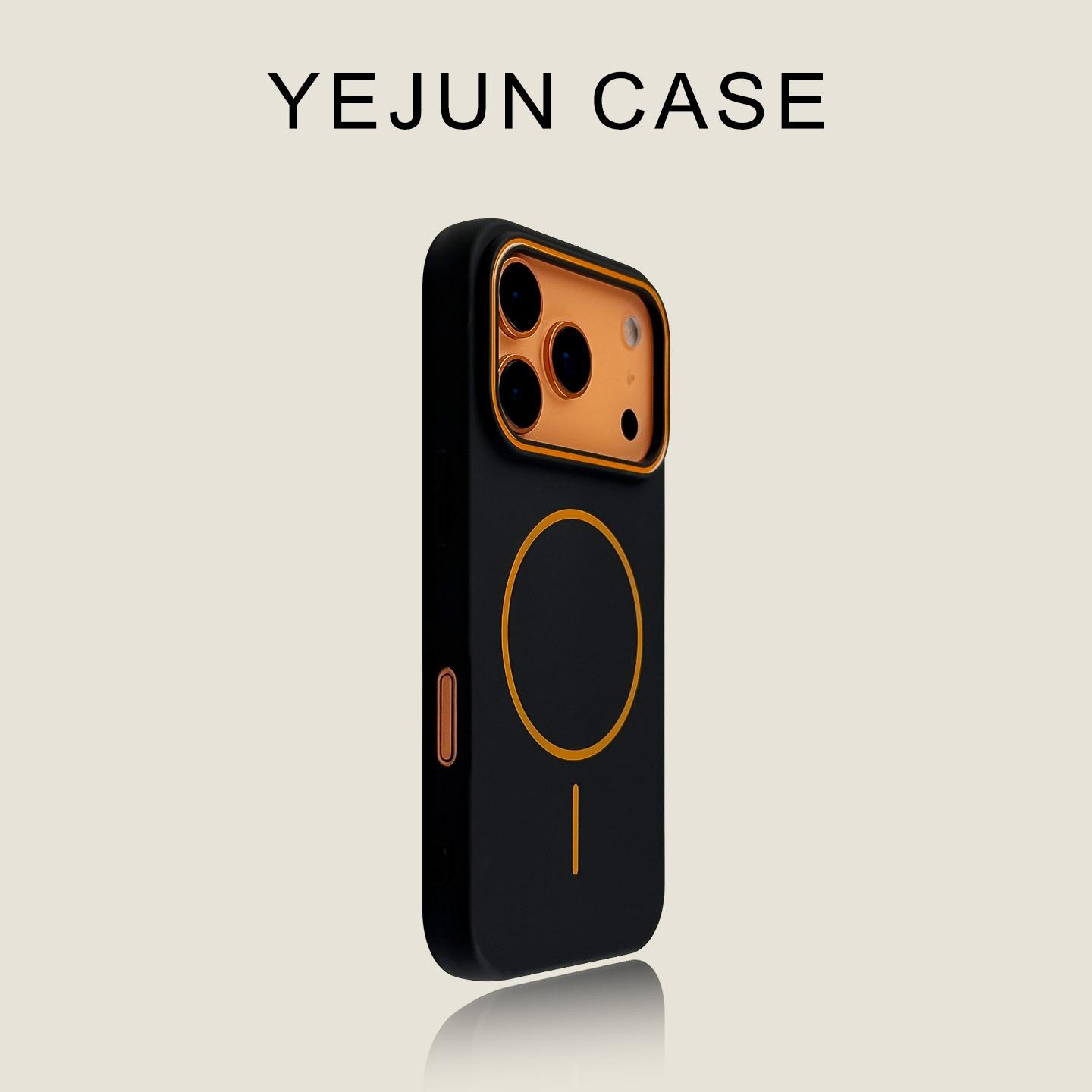 

Ultrathin Simple Magsafe Phone Case for iPhone 17Air 16 15 14 Plus 13 12 11 Pro Max Matte Lens Wireless Charging Soft Cover iPhone Air