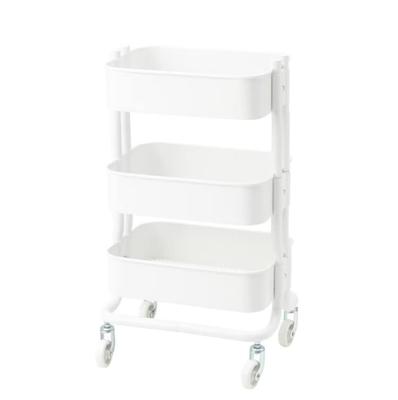 IKEA RASHULT: Chariot 38x28x65 cm Blanc (504.459.90)