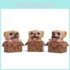Cute Cartoon Box Corgi Husky Shepherd Dog Mini Model For Giftgiving And Home Decoration