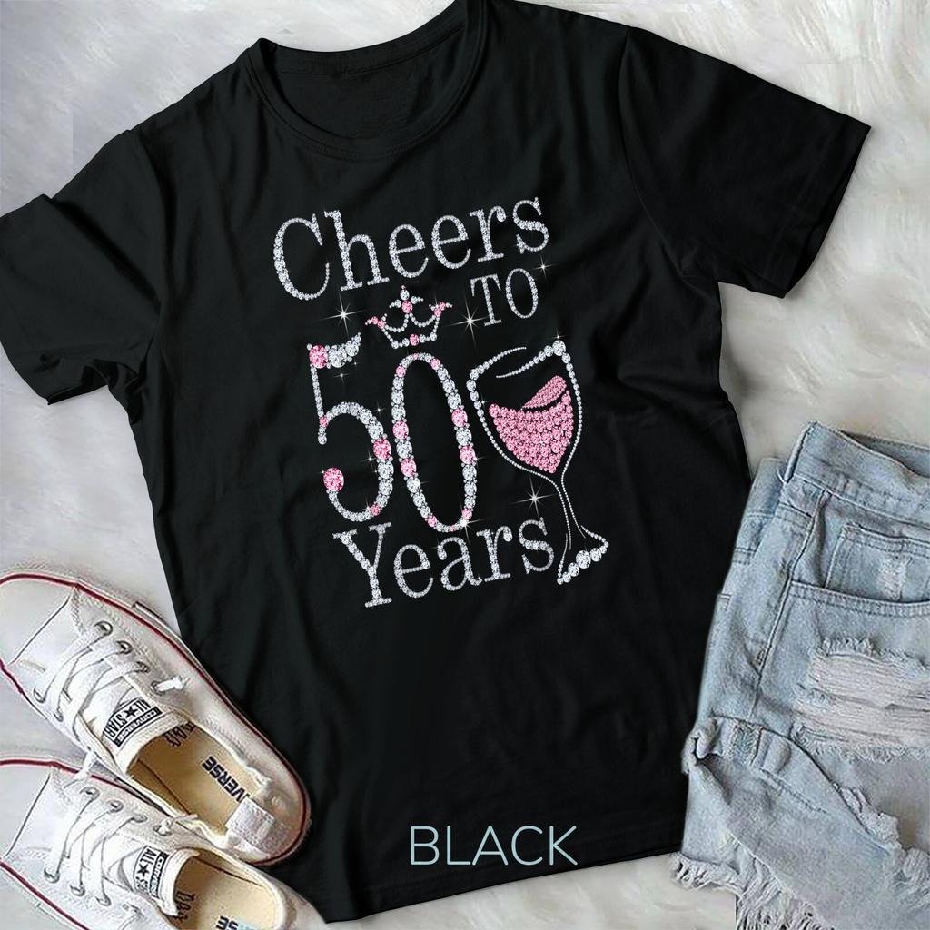Cheers To 50 Years 50th Birthday Tee Gift TShirt Unisex TShirt