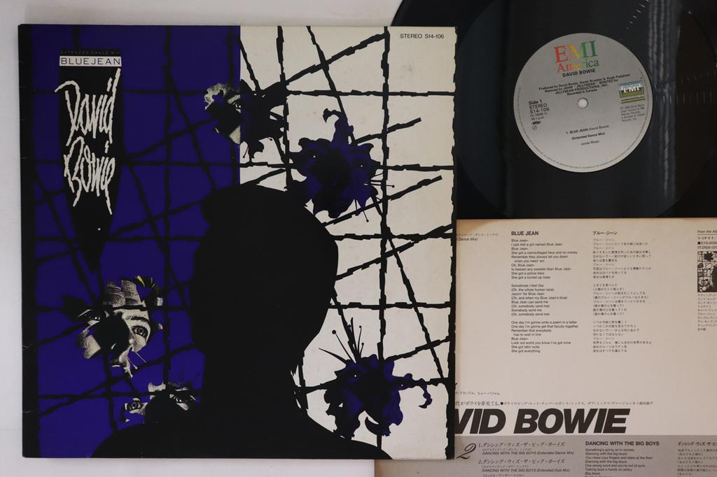 12inch Record DAVID BOWIE - Blue Jean S14106 EMI AMERICA 1984 Japan Rock Used