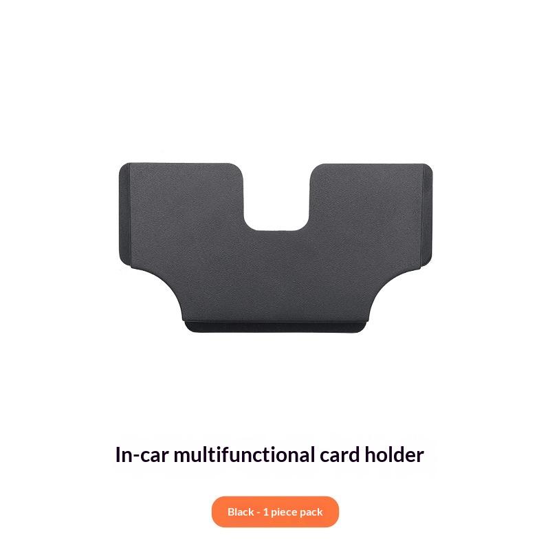 

Universal Car Interior Card Holder Multi-Function Portable Card Storage Box Car Sun Visor Card Slot Box Crevice Ticket Bracket 1PCS