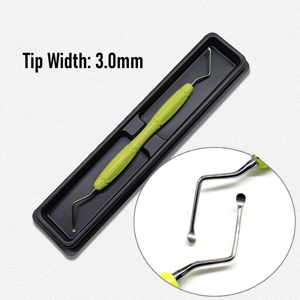 High Quality Handle Dental Scaler Spoon Tooth Cleaning Excavator Restorative Instruments Spoon Tool High Quality Long Tip