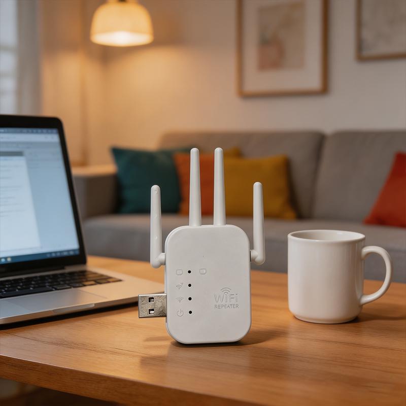Wifi Extenders Signal Booster 2.4G Wireless Wifi Internet Repeater 300Mbps 4 Antenna Long Range With Ethernet Port For Home
