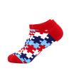 Men's Socks Invisible Short Summer Socks Quality Business Casual spring Color Combed cotton diamond astronaut Boat Socks