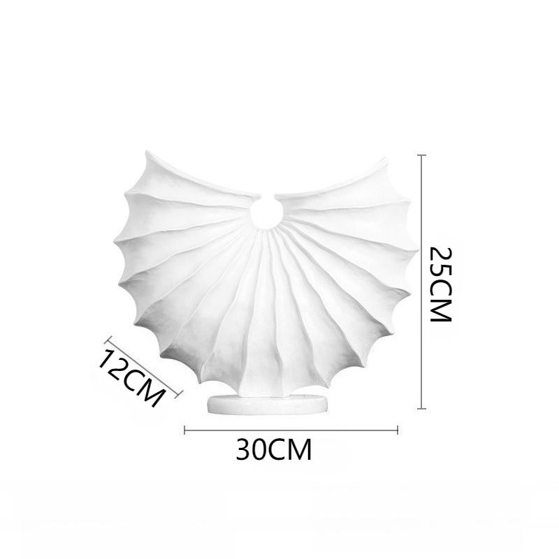 

Creative Conch Figurines Art Modern Luxury Ornaments Aesthetic Funny Elegant Ornament Interior Home Living Room Table Decoration білий