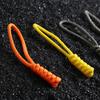 Paracord-gewebter, multifunktionaler, austauschbarer und robuster Reißverschlussanhänger für Outdoor-Aktivitäten, taktische Schnellverschluss-Reißverschluss-Endseil, Taschenzubehör