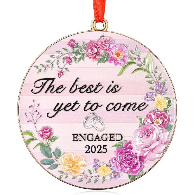 Venhoo Engagement Gifts for Couples 2025, Gift Ideas for Newly Engaged Couples, Happy Engagement Gift for Her, Bride to Be, Just Engaged Gifts for