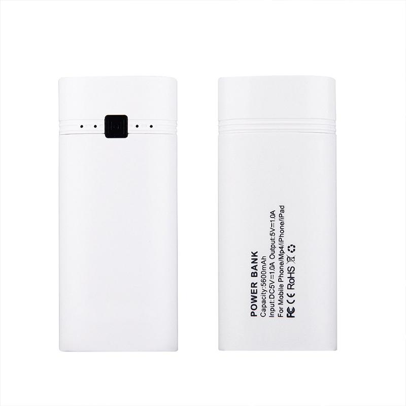 Economic Power Bank Case External Box Mobile Phone 18650 Solderless LED Digital Display DIY Charger Box Power Bank Box