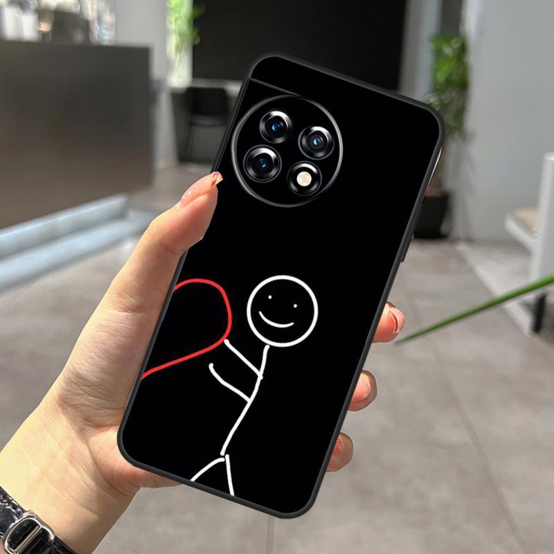 Cartoon Matchman Case For OnePlus Nord CE 5 2 3 4 Lite N20 N30 OnePlus 15 R 10T 12R 13R 13 12 11 10 Pro Cover