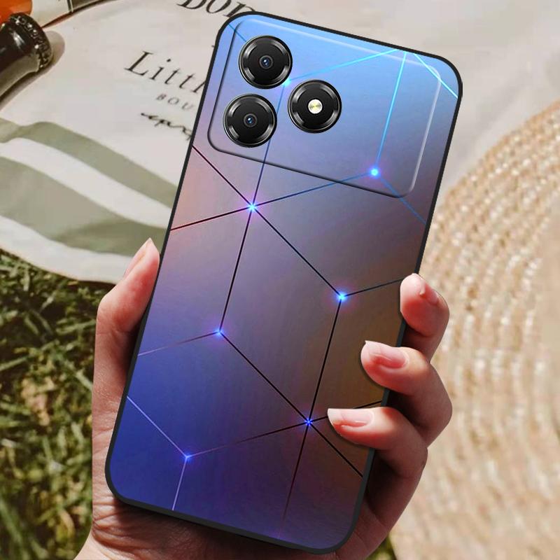 For ZTE Blade A36 4G Case Cover Funda Luxury TPU Shockproof Cartoon Silicone Phone Cover For ZTE Blade A36 A 36 Z2472 Coque