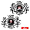 For Seat Leon Mk1 Ibiza 6j Ateca Altea Arosa Ahambra FR Toledo Exeo 1/2Pcs Car Metal Logo Side Window Body Fender Badge Stickers Plm056