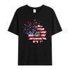 Unisex Shirt Große Serie Bedruckt Rundhals Locker Lässig Baumwolle Kurzarm T-Shirts Unisex