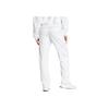 Adidas Embossed Monogram Fleece Pants Women Pants White IJ9627