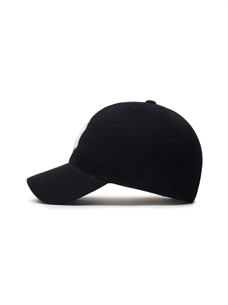 Emelbi Ace Unstructured Ball Cap Ny (Black)