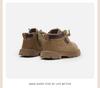 Toddler Boys' & Girls' Fleece-Lined Leather Boots - New Autumn/Winter Short Martin Style in Big Yellow.