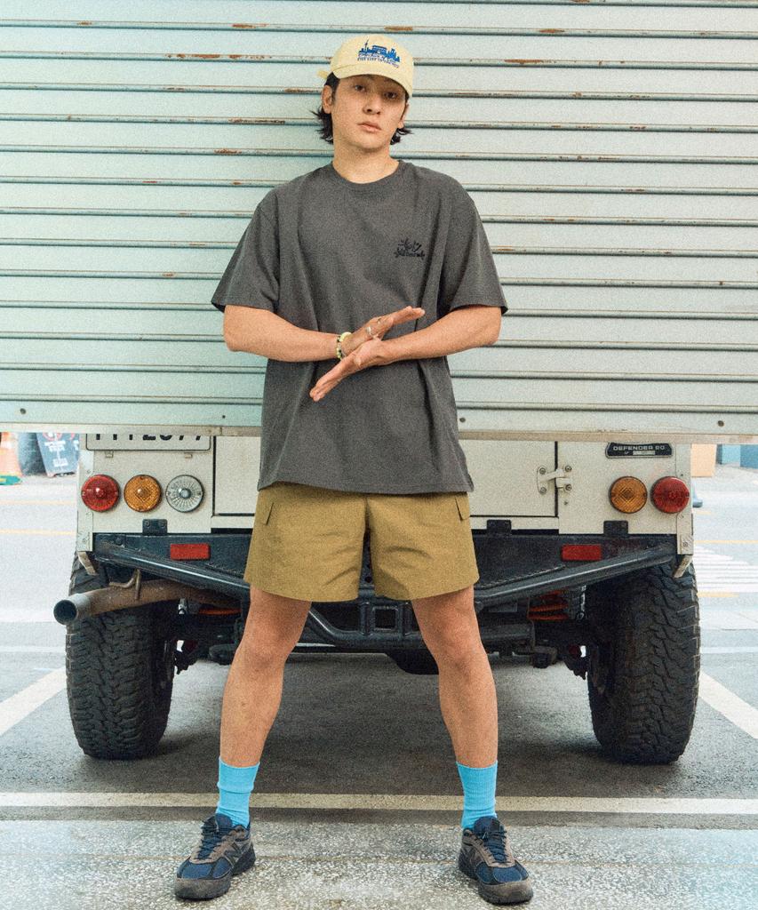 Iuteu In Pocket Cargo Shorts / Olive