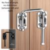 Stainless Steel Sliding Door Bolts Secure Locking Mechanism Modern Easy Installation For Home Office Use