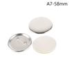50Set 25-75Mm Metal Badge Pin Button Maker Parts Diy Blank Badge Button Parts For Art Crafts Making Iron-Base Badges Set